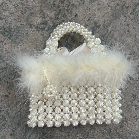 Show Me Your MuMu Pearl and Cream Mini Bag - Picture 1 of 1